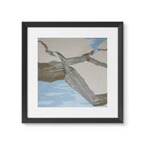 Dead sea mud 20X20 CM - Layered artisinal print