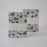 Flint nodule rocks A5 sewn notebook - lined