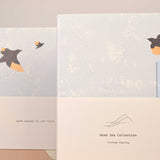 Tristram starling Lined A5 sewn notebook