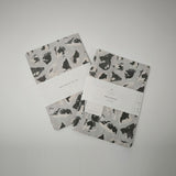 Flint nodule rocks A5 sewn notebook - lined