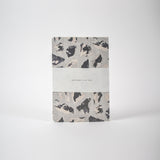 Flint nodule rocks A5 sewn notebook - lined