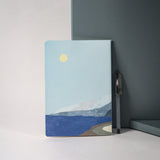 Blue Mountains A5 sewn notebook - lined