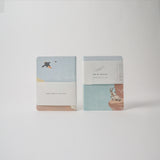 A6 Pocket notebook set - Tristram’s Starling & Ibex designs