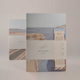 Dead Sea mud A5 sewn notebook