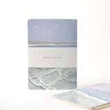 Salt Beach A5 sewn notebook - lined