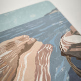 A6 Pocket notebook set - Salt Shore & Dead Sea Mud designs