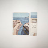 A6 Pocket notebook set - Salt Shore & Dead Sea Mud designs