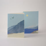 Blue Mountains A5 sewn notebook - lined