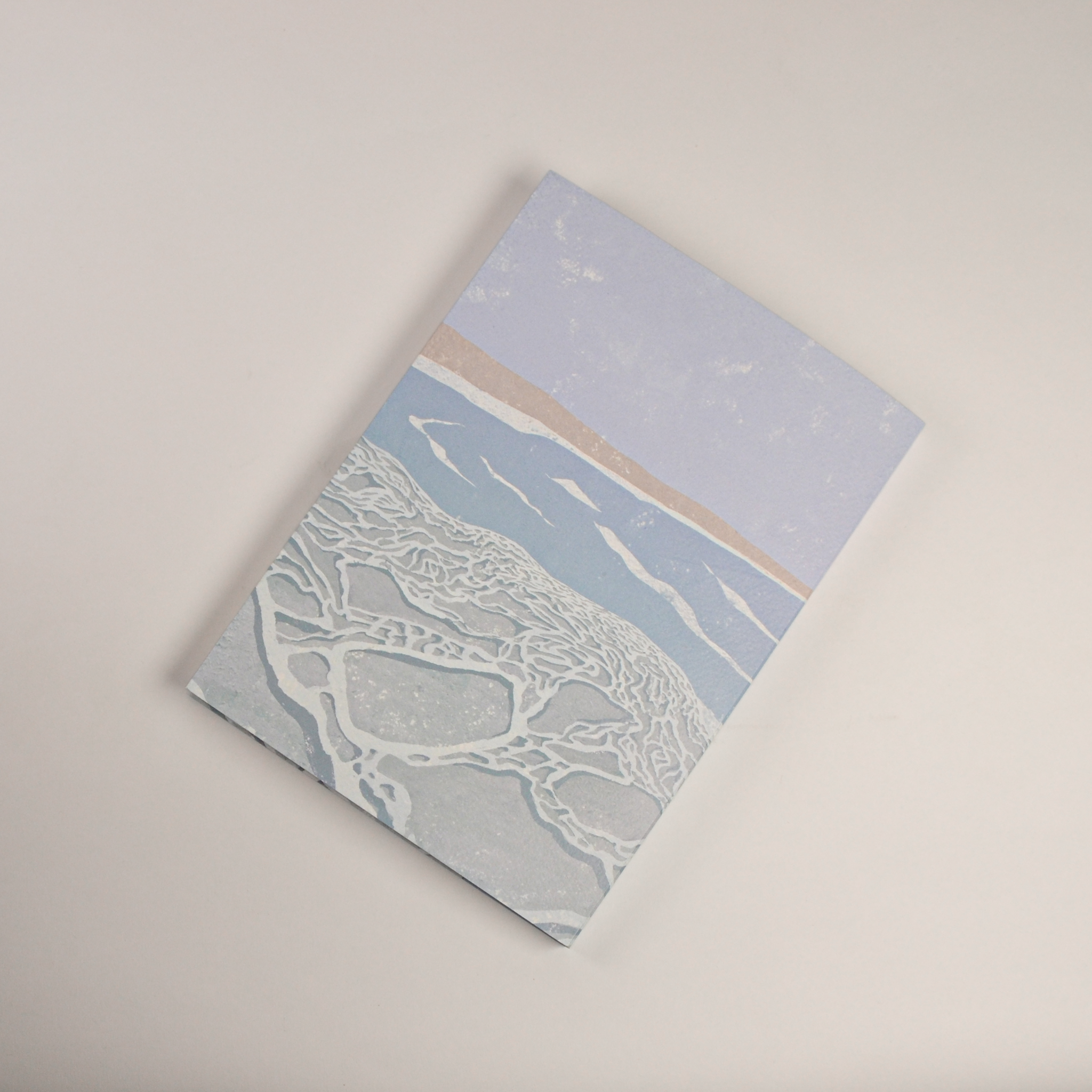 A5 'And & And' notebook Dead Sea salt shore