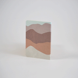 A6 Pocket notebook set - Purple Mountains & Flint Nodules