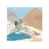 Ein Gedi - Nahal David - Digital print 25*25 cm