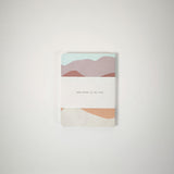A6 Pocket notebook set - Blue Mountains & Purple mountains designs
