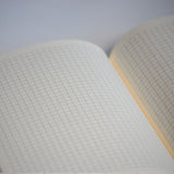 Purple Mountains notebook - A5 softcover 176 P. - Dotted, Lined, Graph & Blank paper