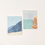 A6 Pocket notebook set - Ibex pocket & Blue Mountains designs