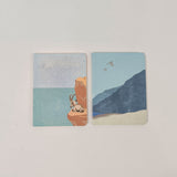 A6 Pocket notebook set - Ibex pocket & Blue Mountains designs