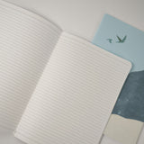 Blue Mountains A5 sewn notebook - lined