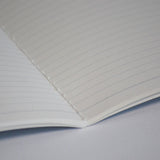 Purple mountains A5 sewn notebook - lined