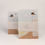 Tristram starling Lined A5 sewn notebook